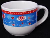 Mulberry Home Valentine LOVE IS IN THE AIR Coffee Mug
